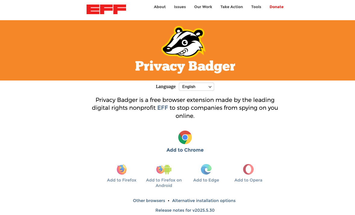 Privacy Badger