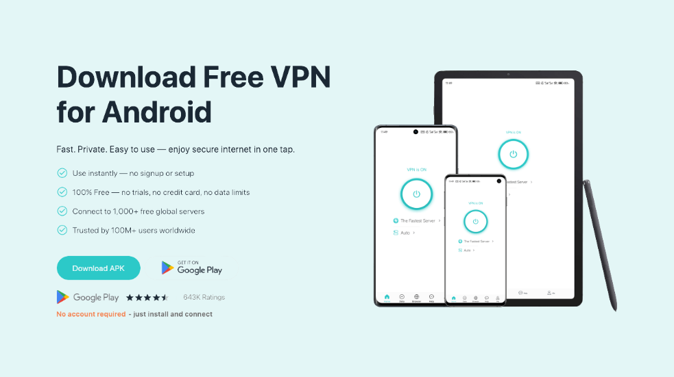 X-VPN Free for Android