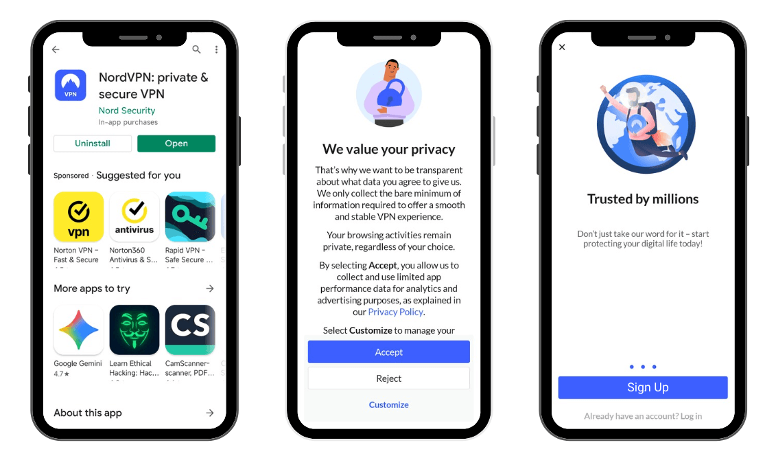 Download NordVPN for Android Trial