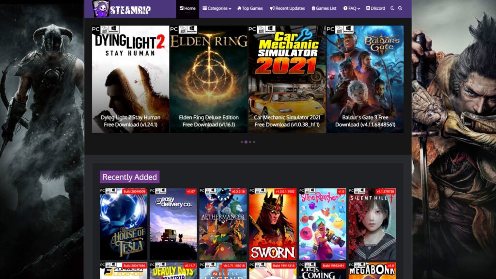 What is SteamRIP, is steamrip safe