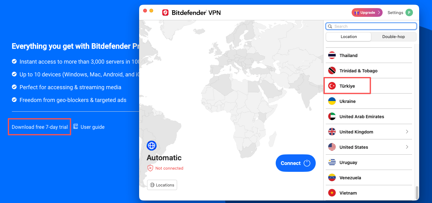 Buy Disney+ Cheap with Bitdefender Turkey Servers