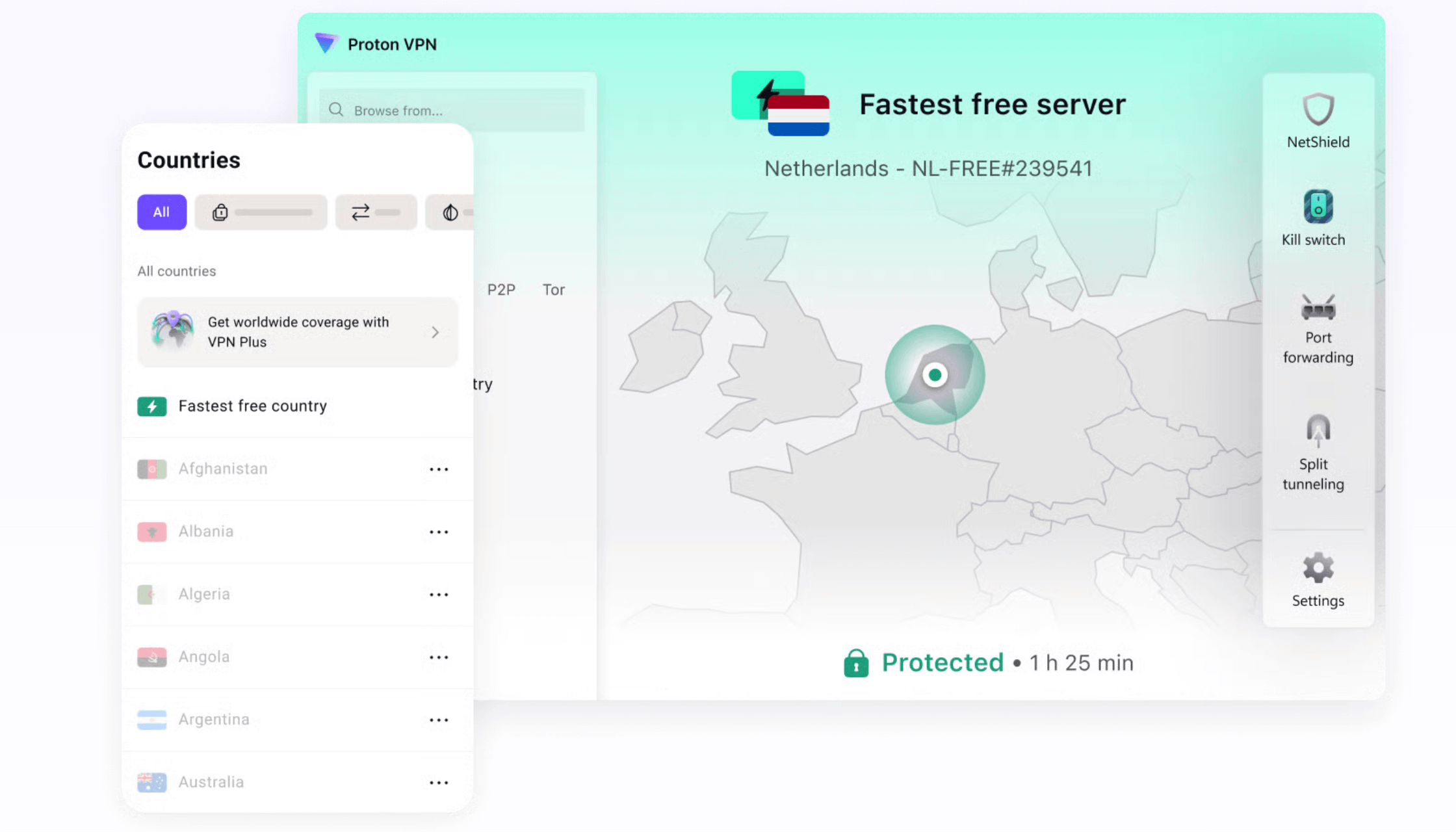 Proton VPN Free Plan No Data Cap