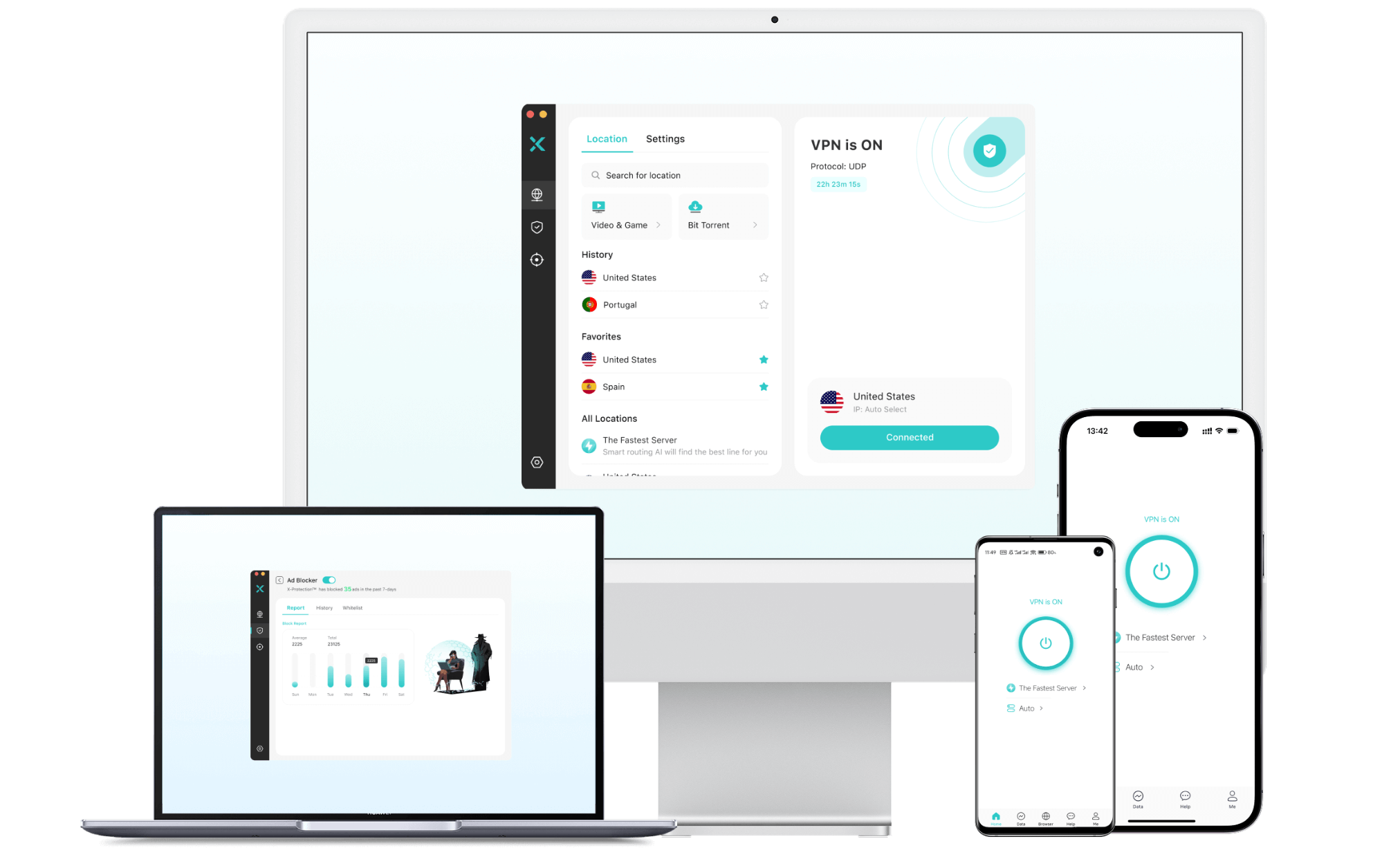 X-VPN Free Unlimited Data