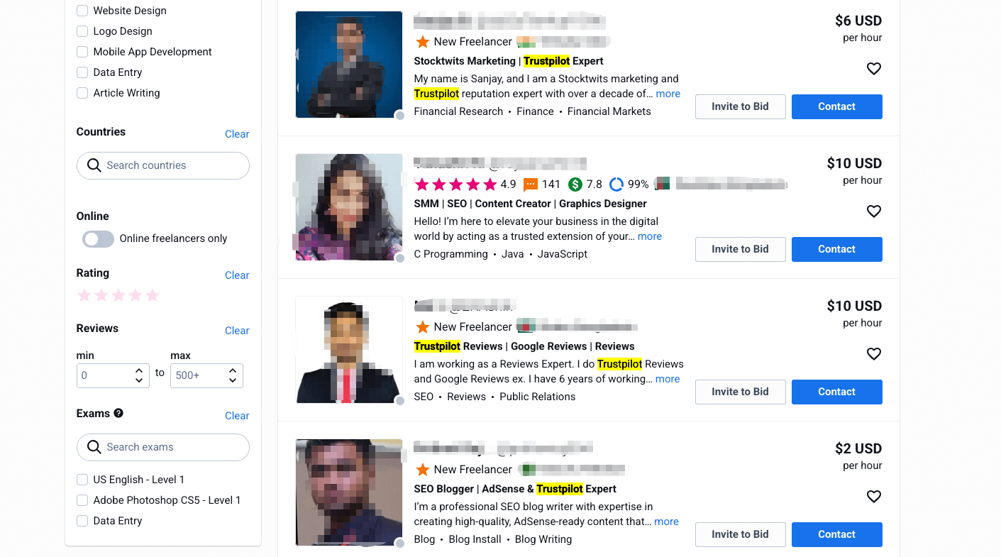 Businesses Buy Fake Reviews for Trustpilot