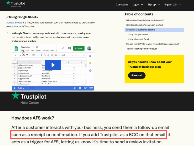 Trustpilot Collects Excessive User Data