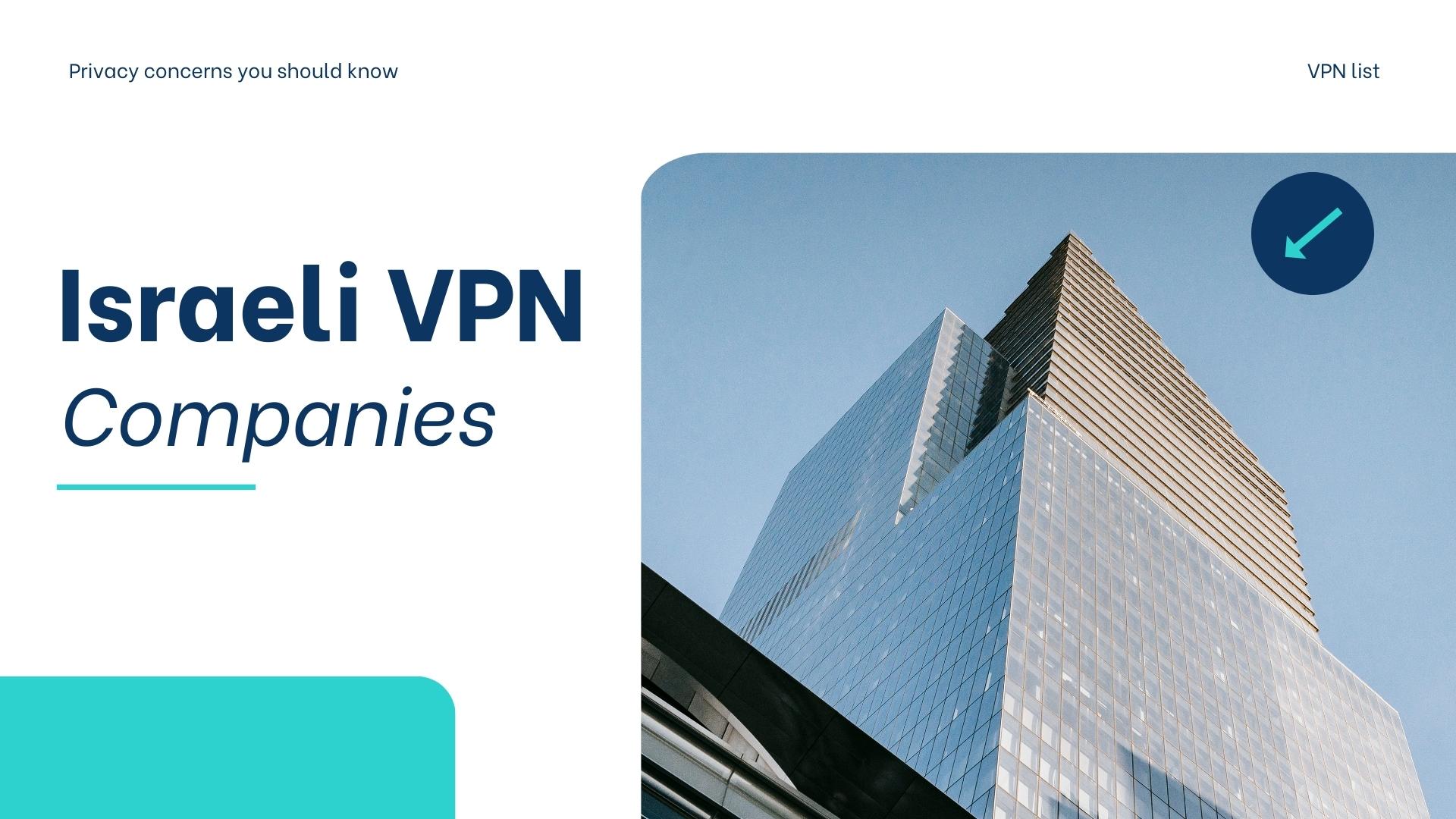 Israeli VPN Companies